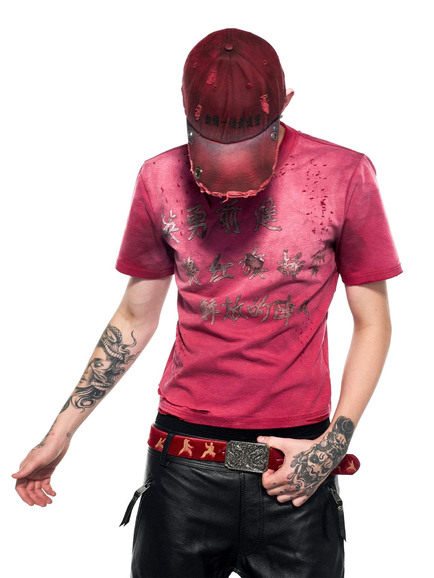 Distressed Graphic Tee