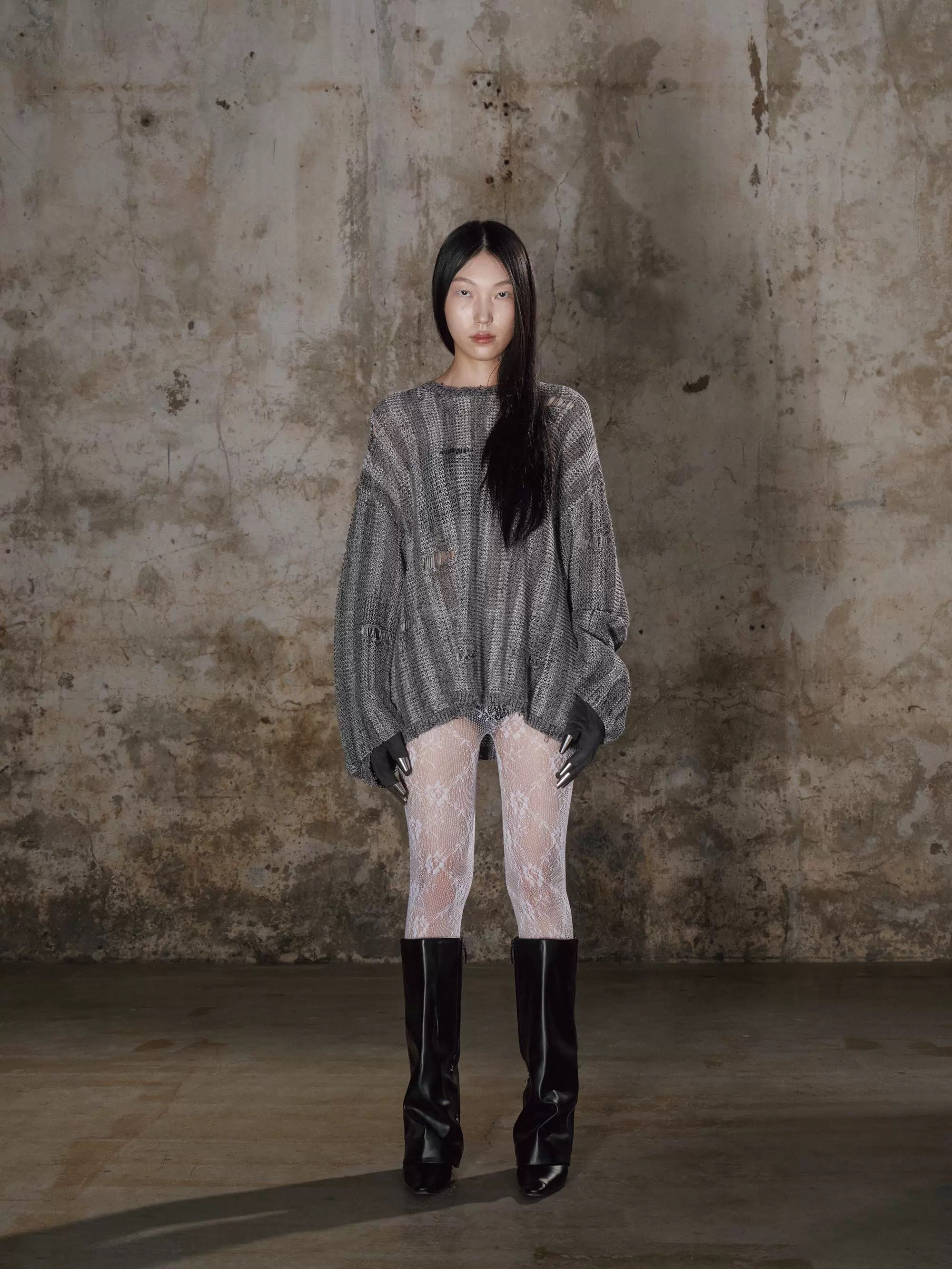 Chainmail Drape Knit