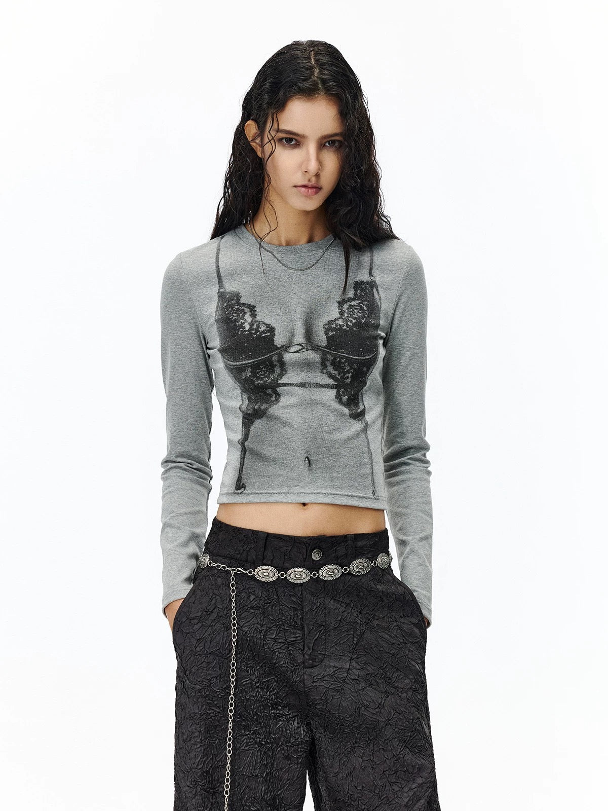 Bra Print Top