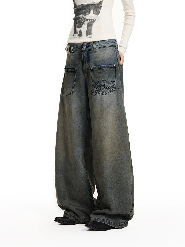 Reverse Pocket Jeans