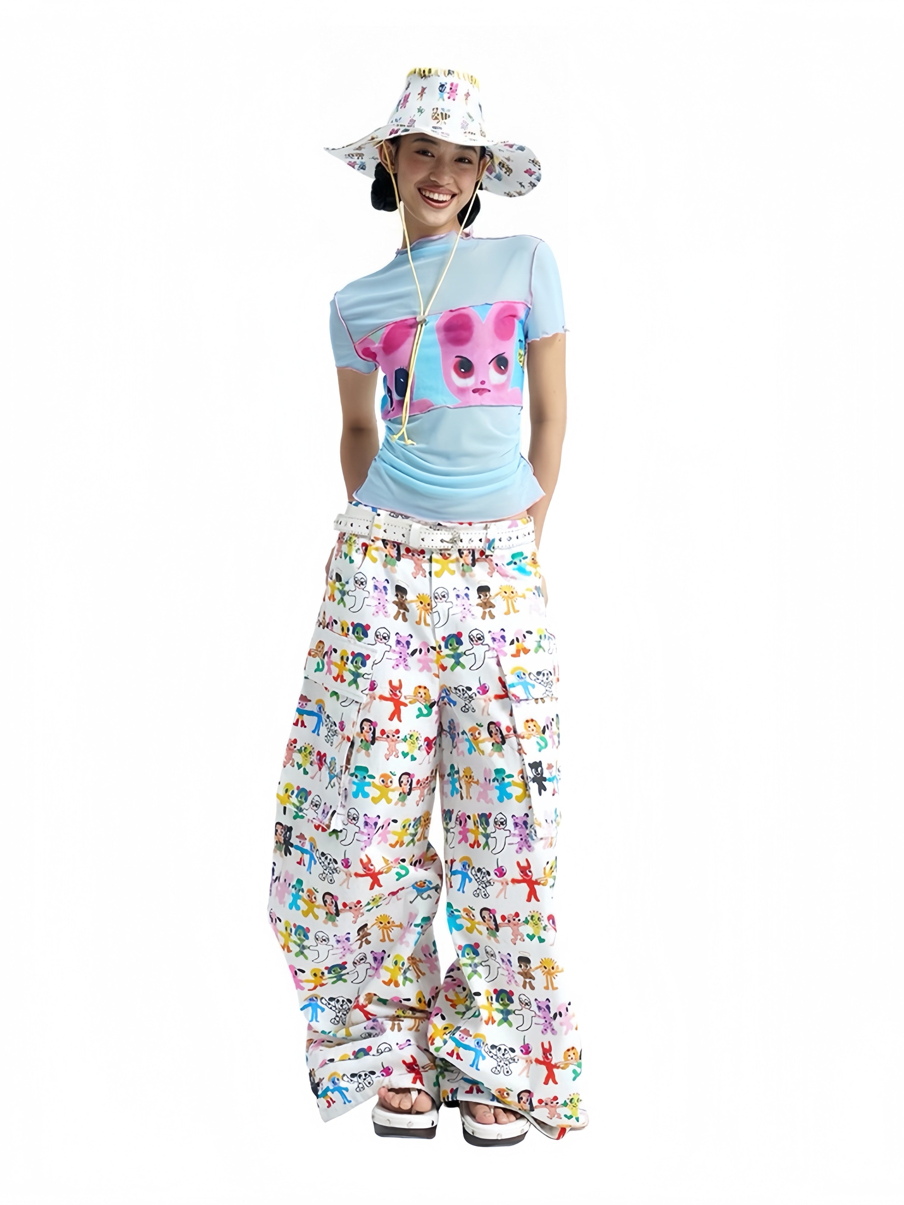 Graffiti Cargo Pants