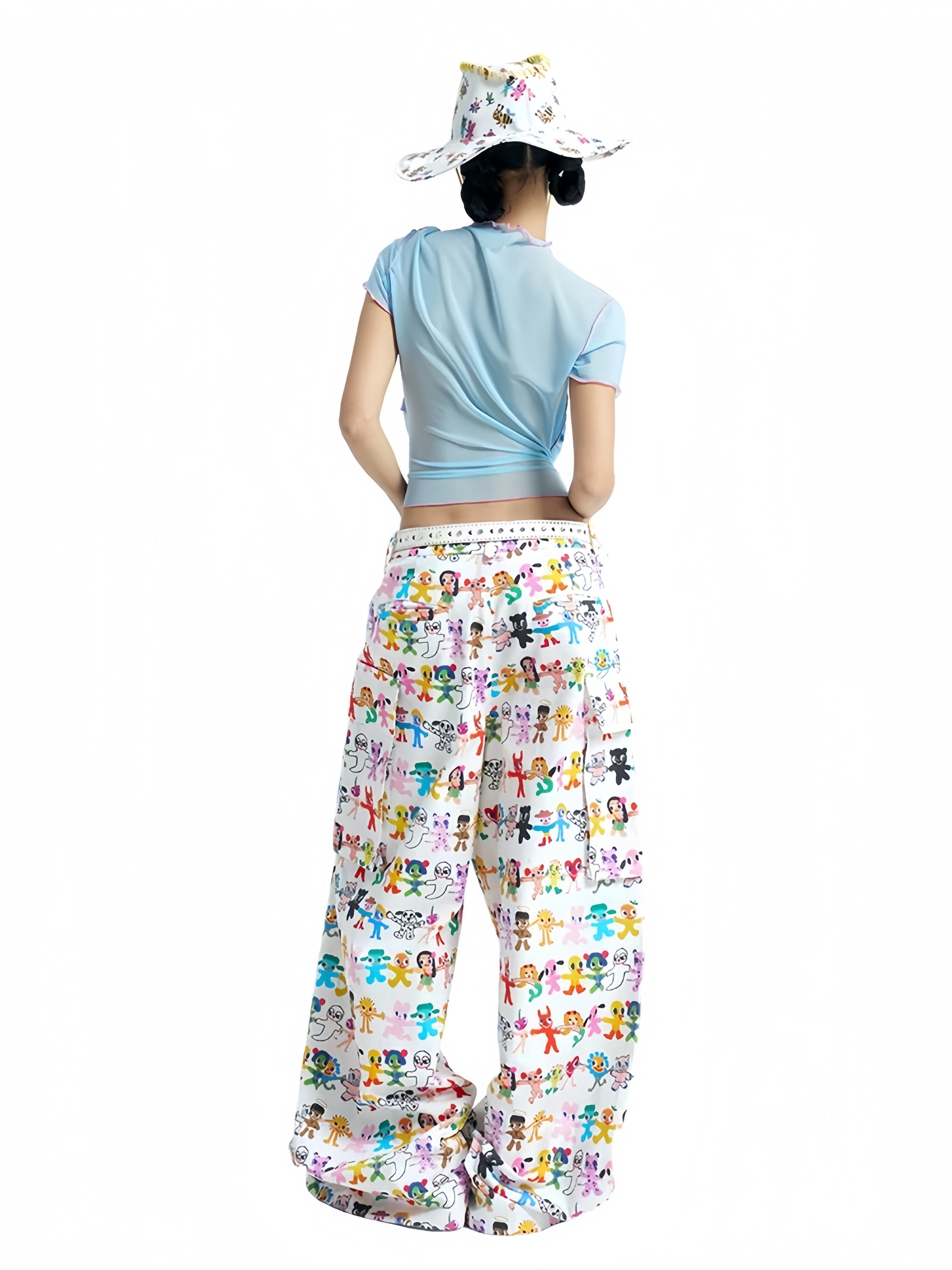 Graffiti Cargo Pants