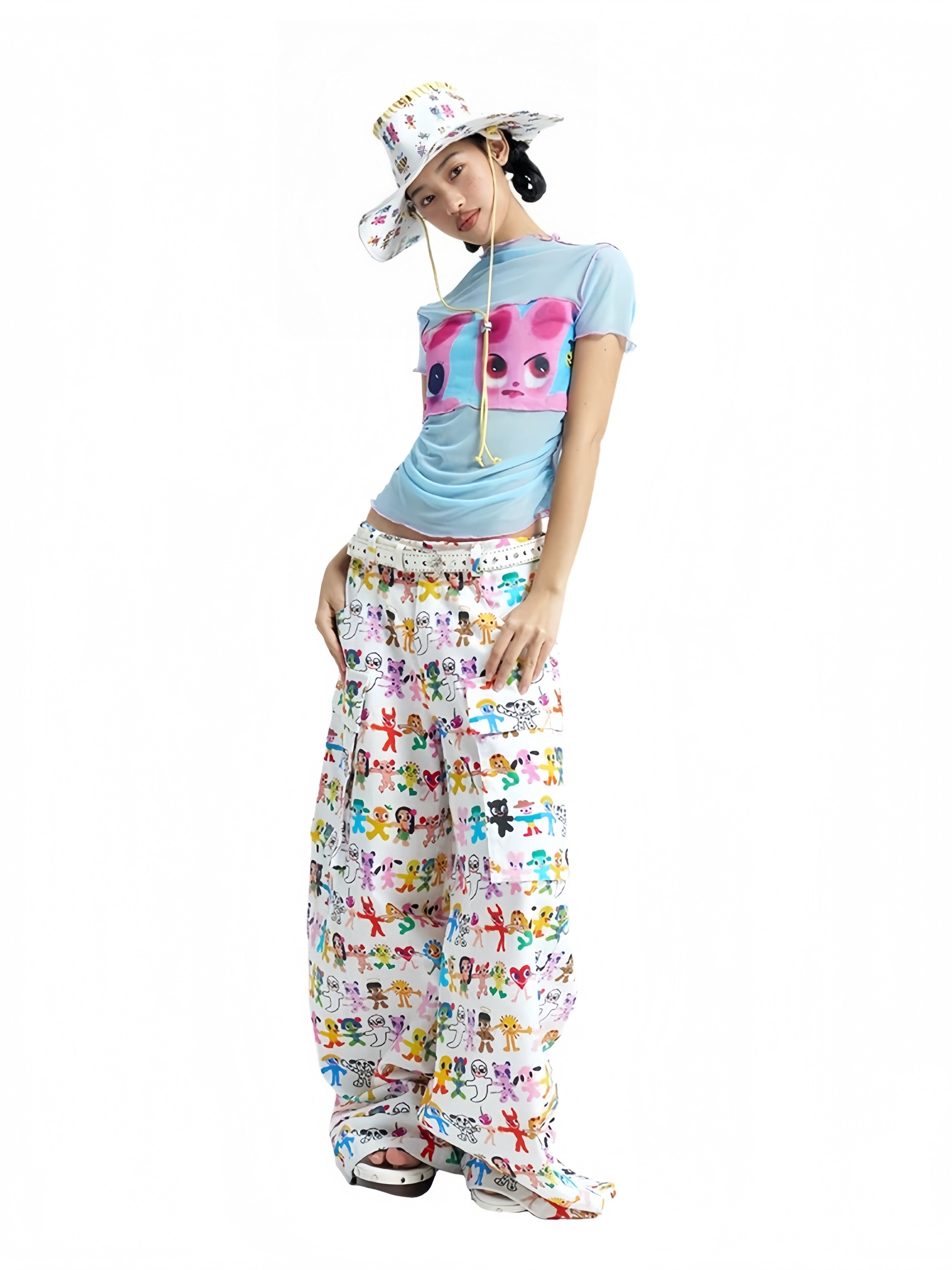 Graffiti Cargo Pants