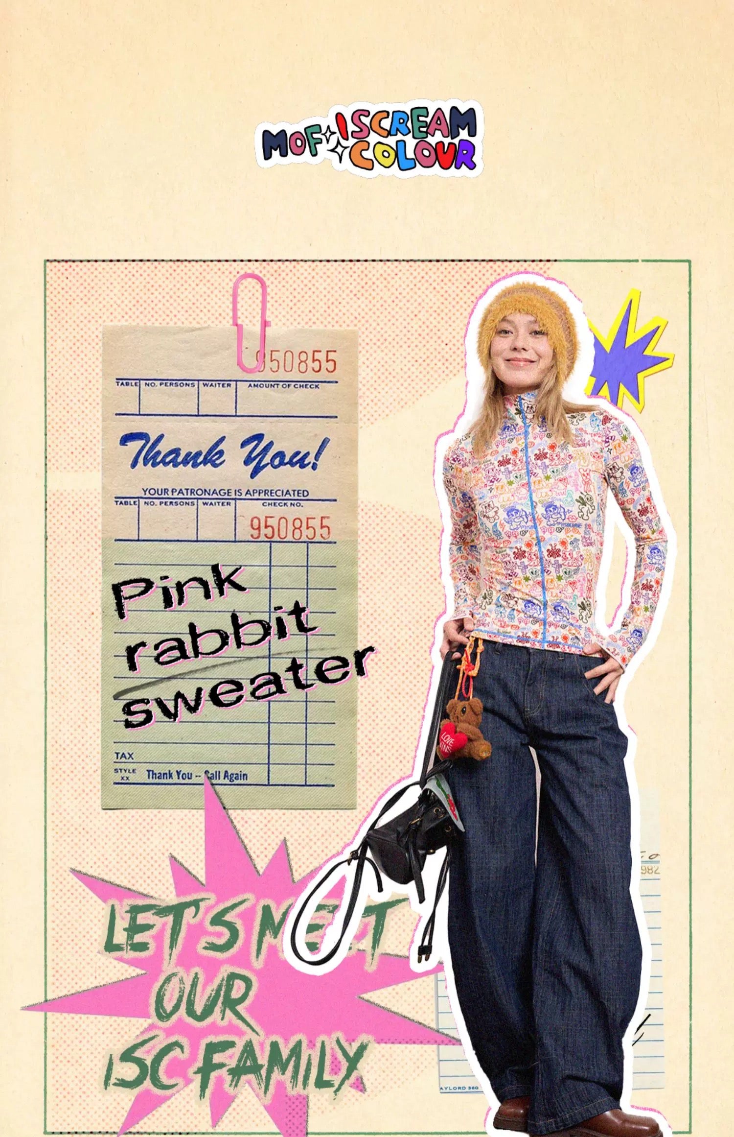 Graphic Knit Top