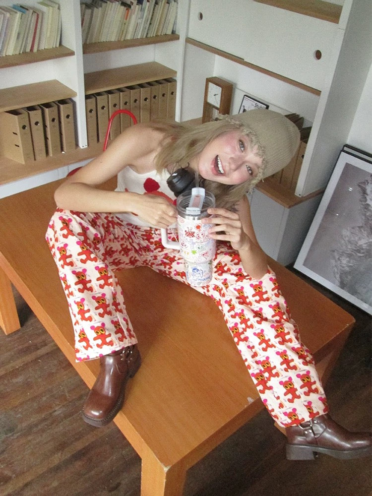 Red Bear Cargo Pants