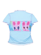 Pink Bunny Graphic Tee