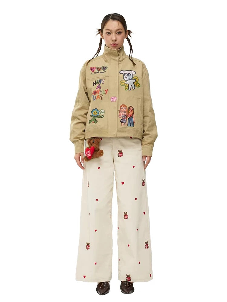 Khaki Washed Jacket