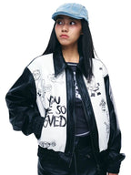 Artist Graphic Leather Jacket