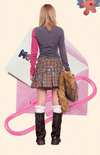 Colorblock Sleeve Long Tee