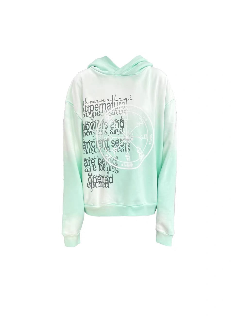 Embroidered Washed Hoodie