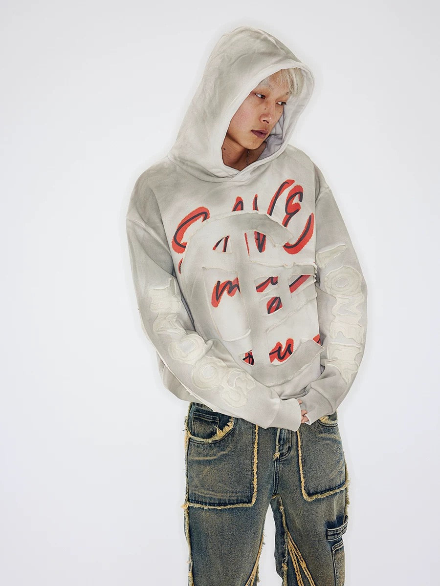 Heavyweight Distressed Hoodie