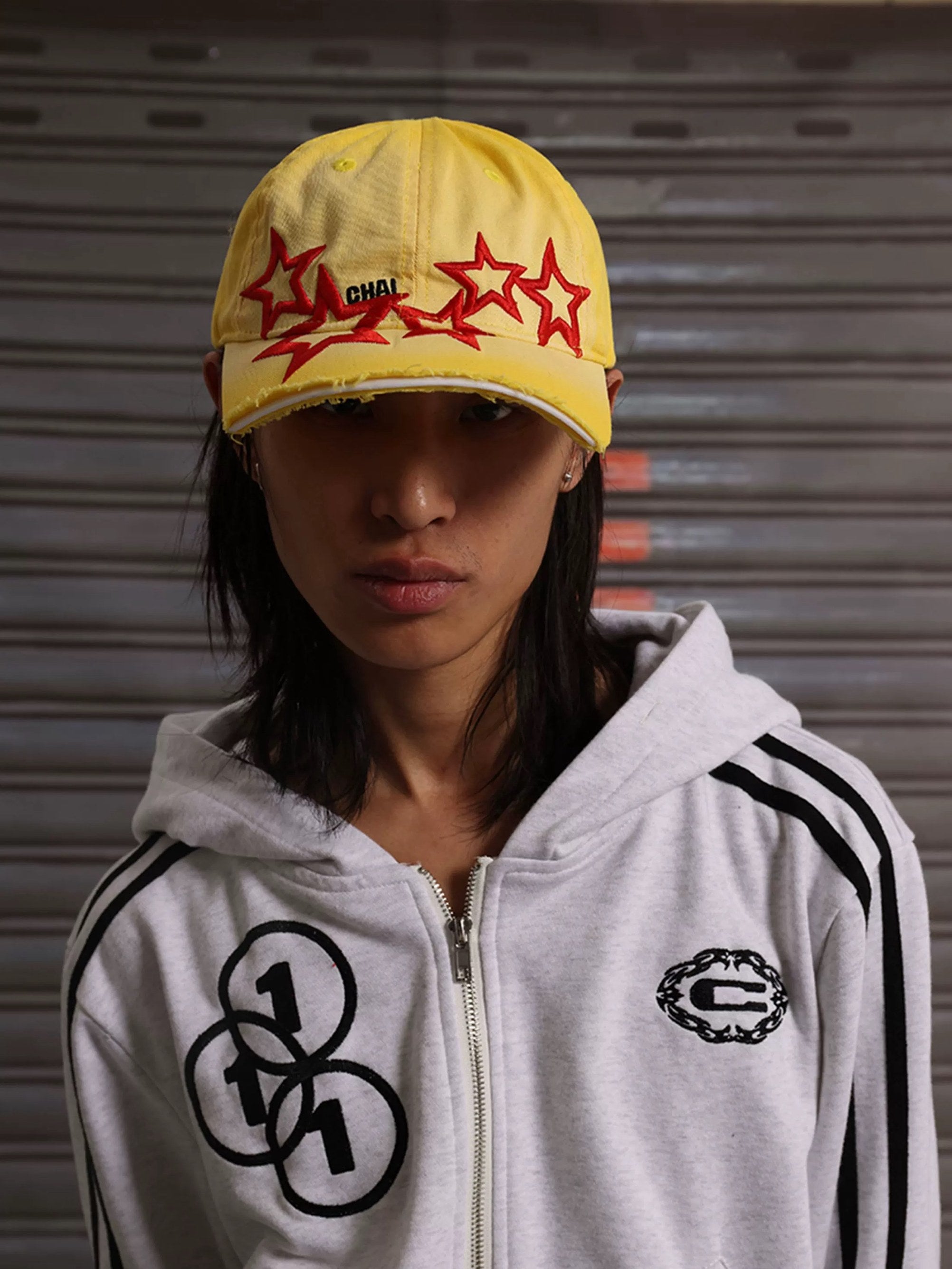 Embroidered Washed Cap