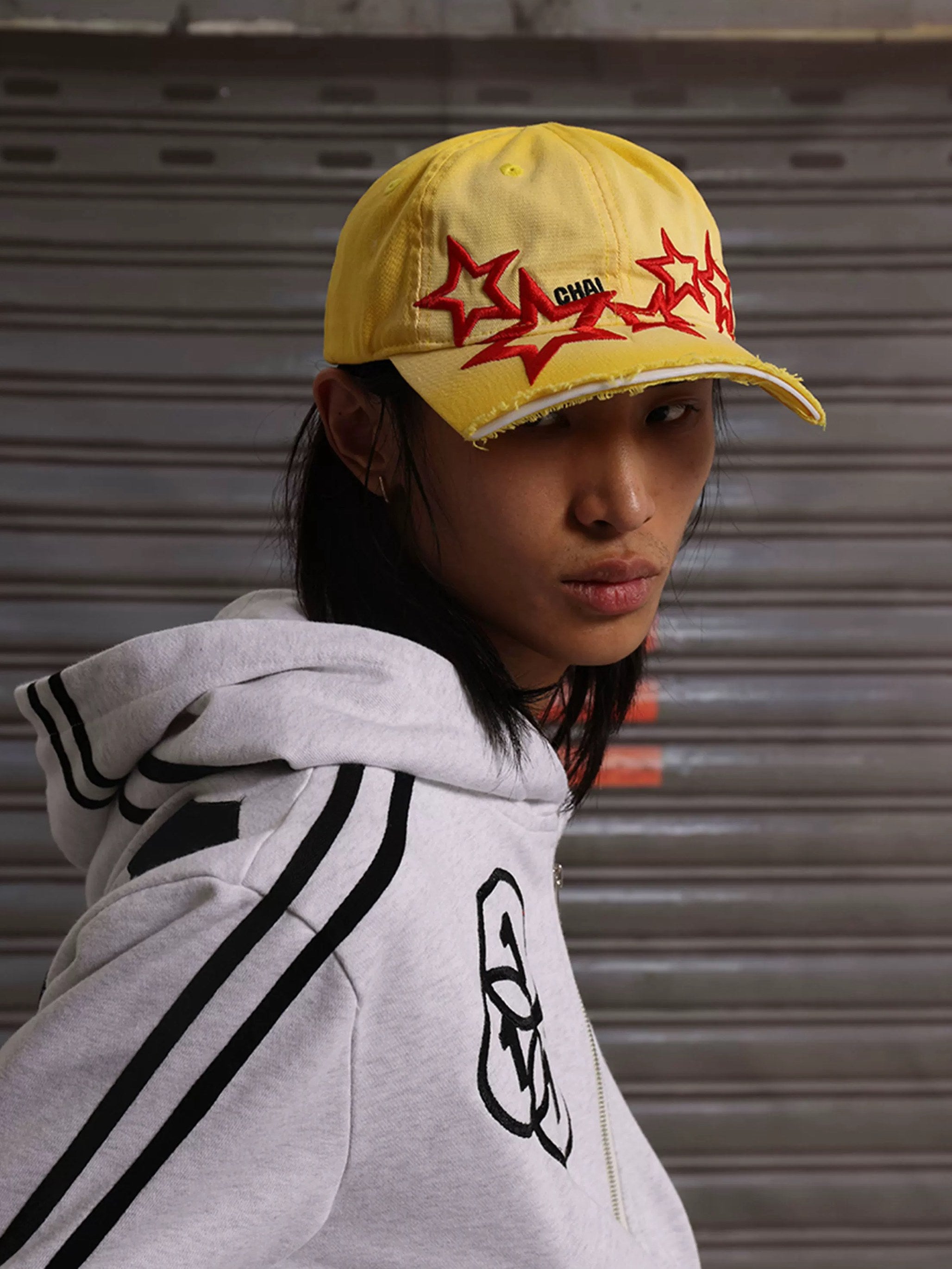 Embroidered Washed Cap