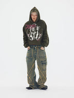 Dragon Print Hoodie