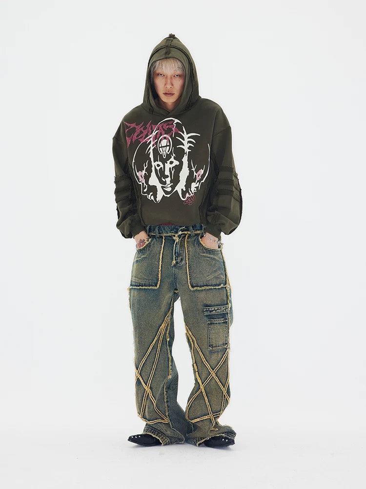 Dragon Print Hoodie