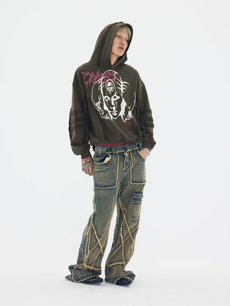 Dragon Print Hoodie