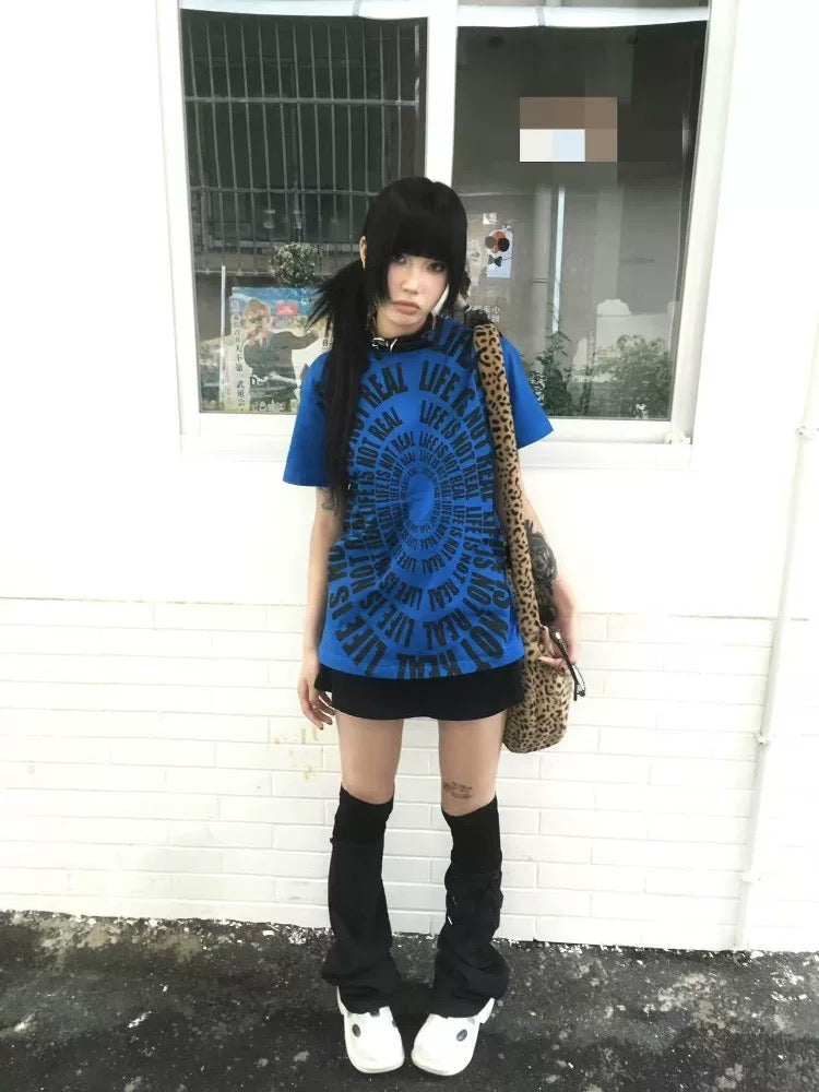 Blue Slim-Fit Top