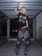 Polka Dot Tiger Jeans