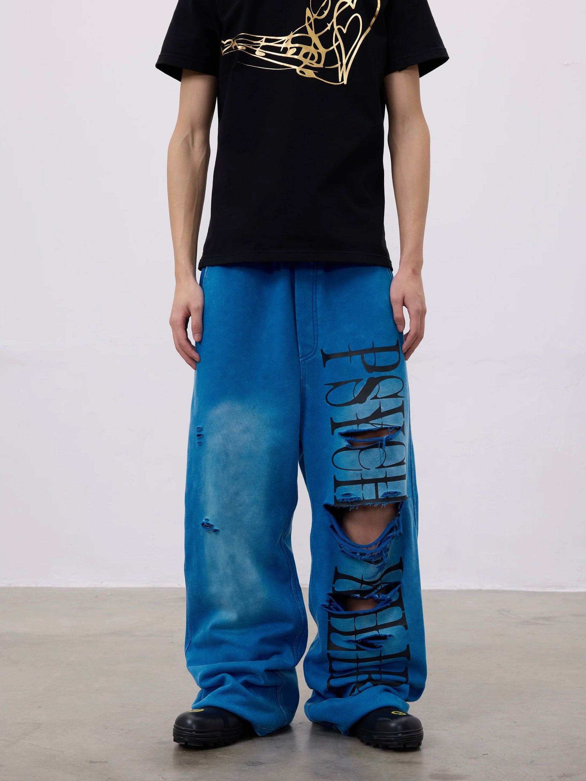 Graphic Wash Joggers