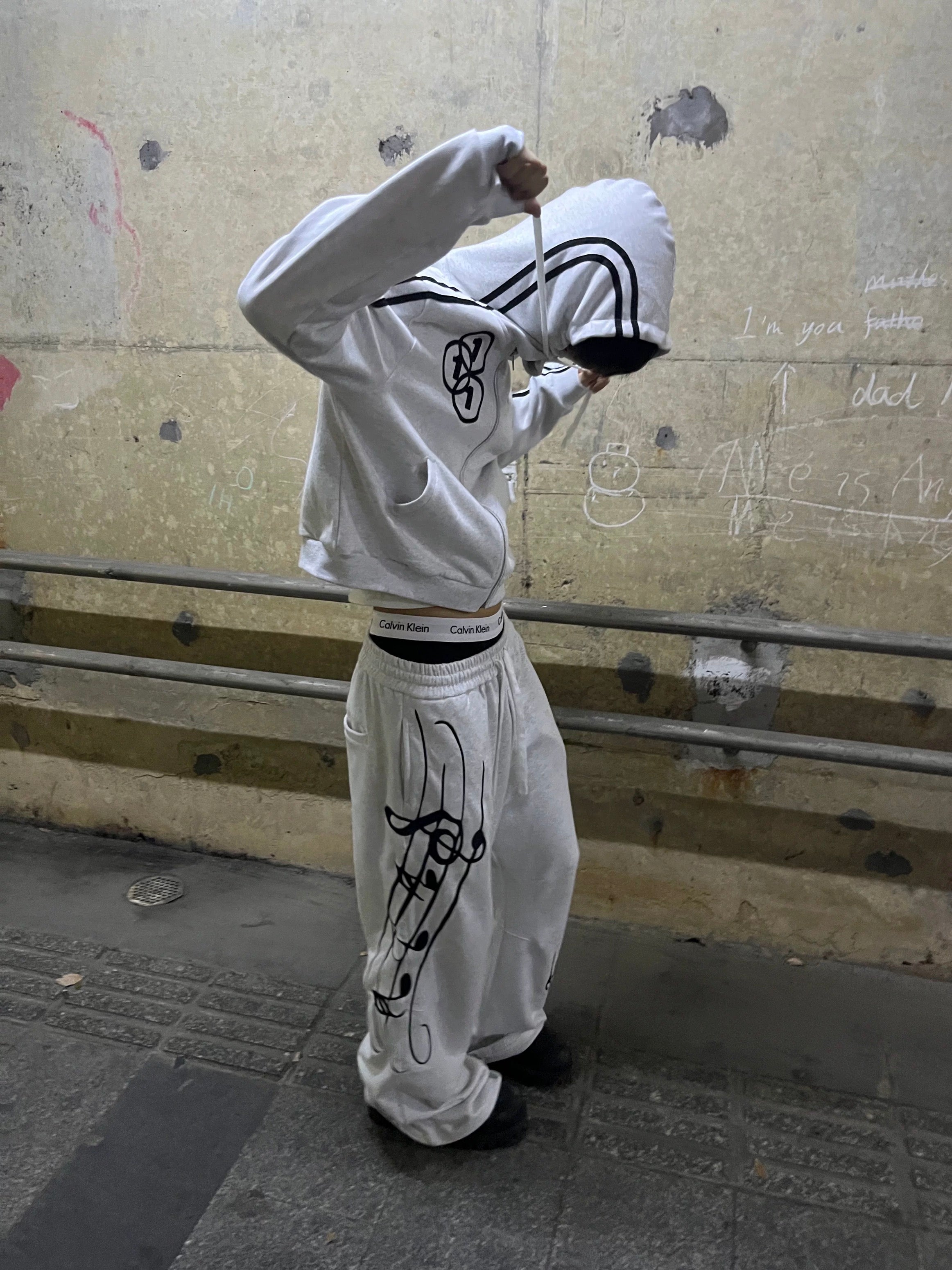 Street Embroidery Joggers