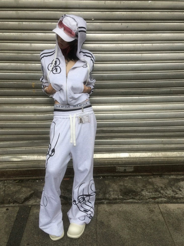 Street Embroidery Joggers