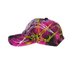 Hand-Drawn Pink Cap