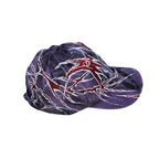 Hand-Drawn Purple Cap