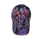 Hand-Drawn Purple Cap