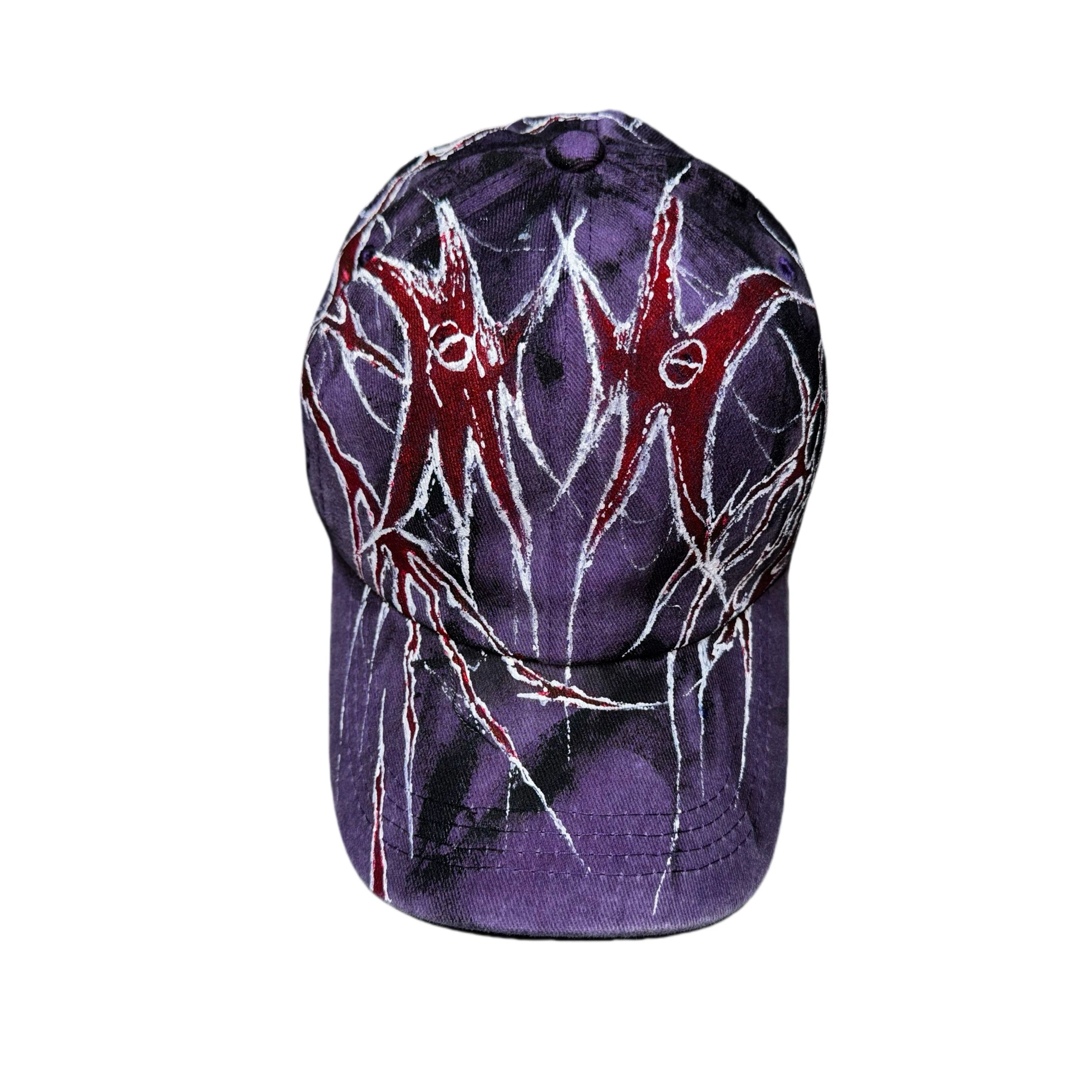 Hand-Drawn Purple Cap
