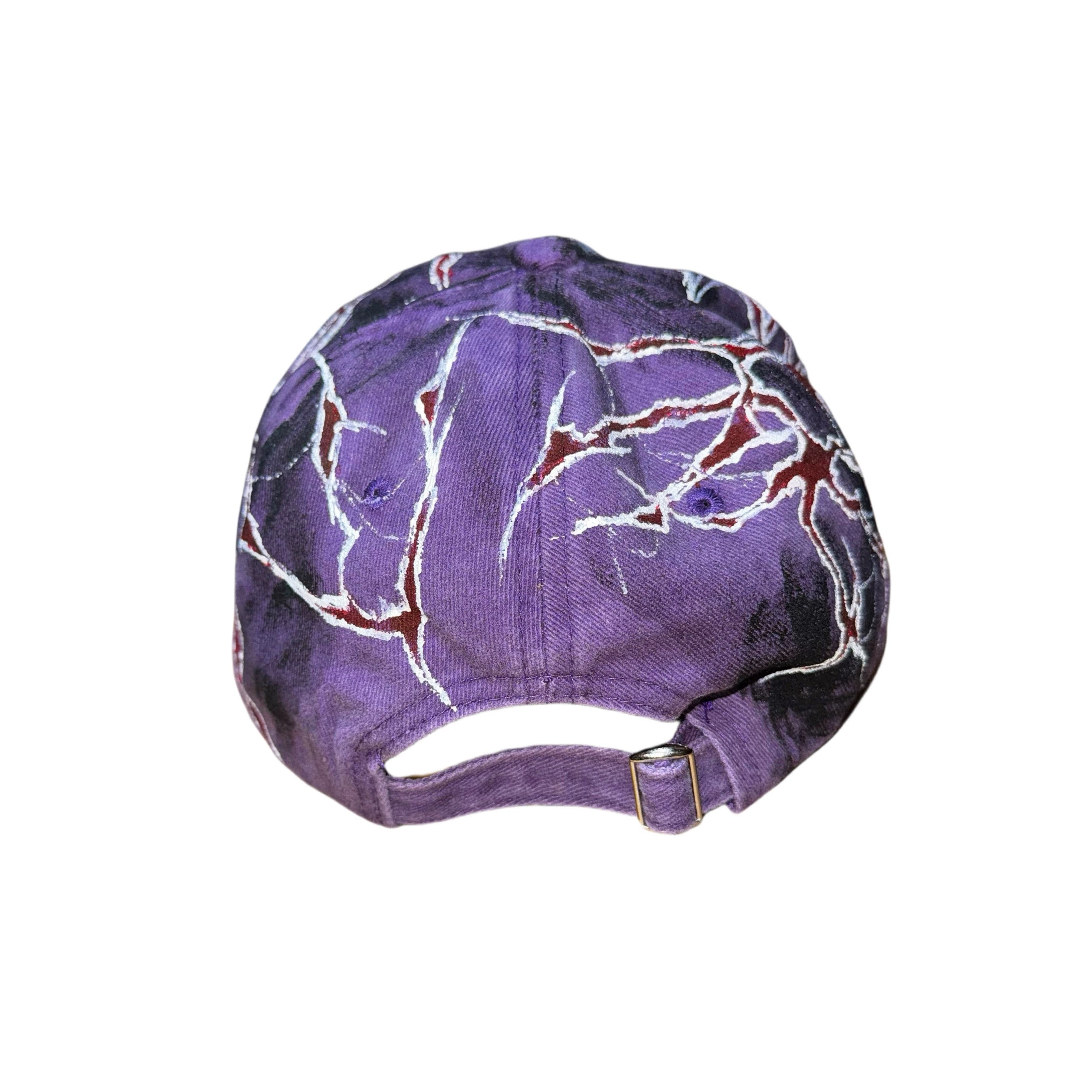Hand-Drawn Purple Cap