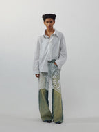 Lace Patchwork Denim