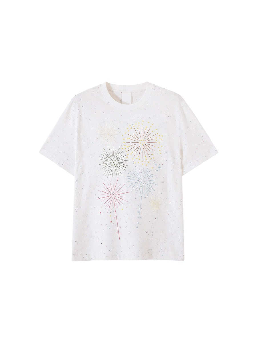 Firework Graphic Shirt