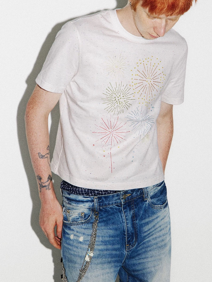 Firework Graphic Shirt