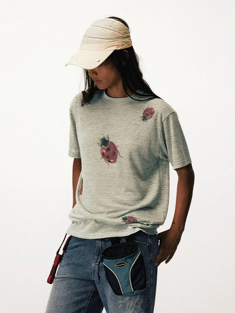 Ladybug Print Tee