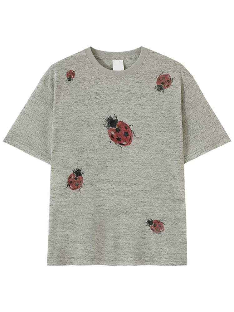 Ladybug Print Tee