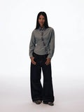 Textured Irregular Shirt