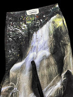 3D Scenic Print Denim