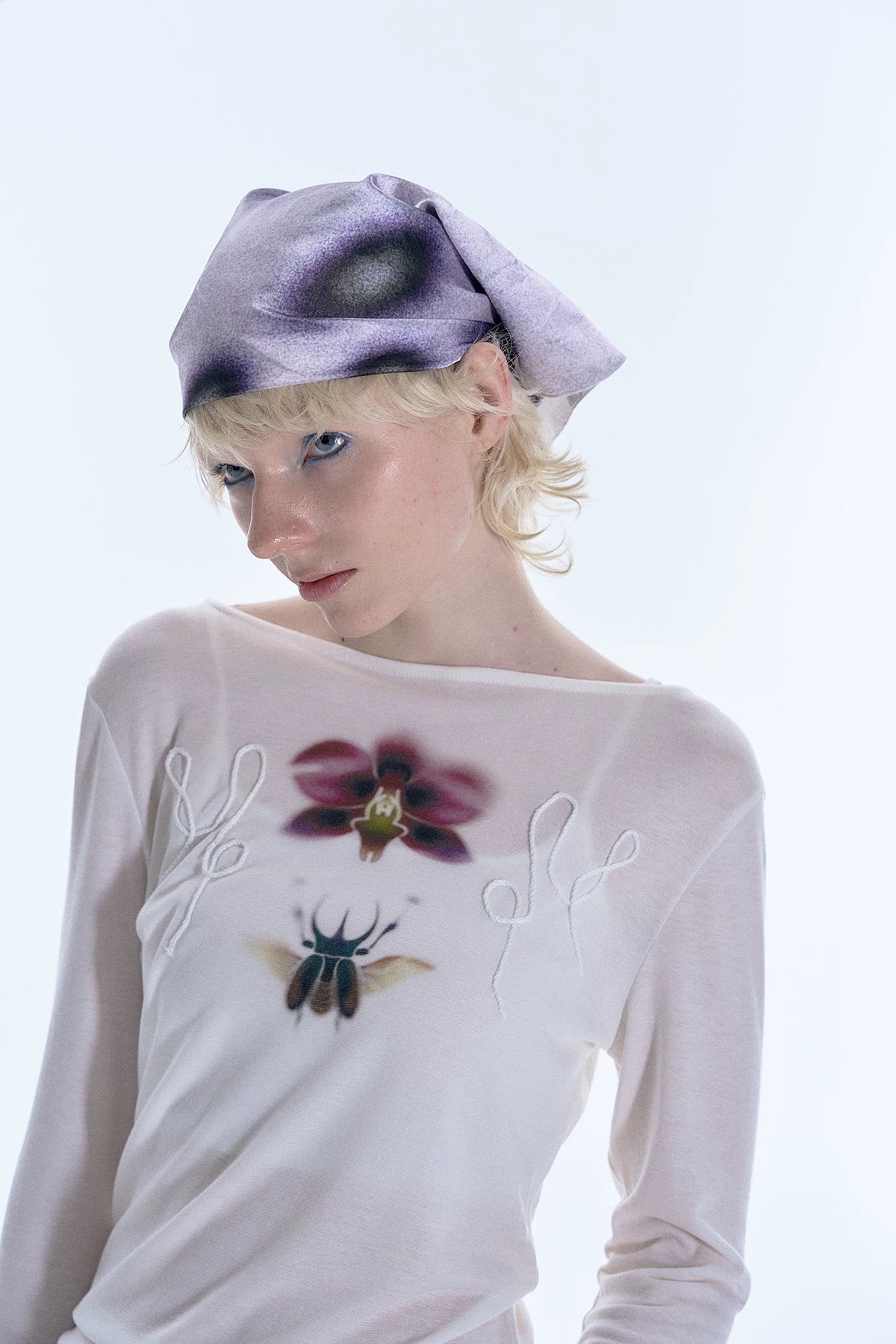 Beetle Print Top