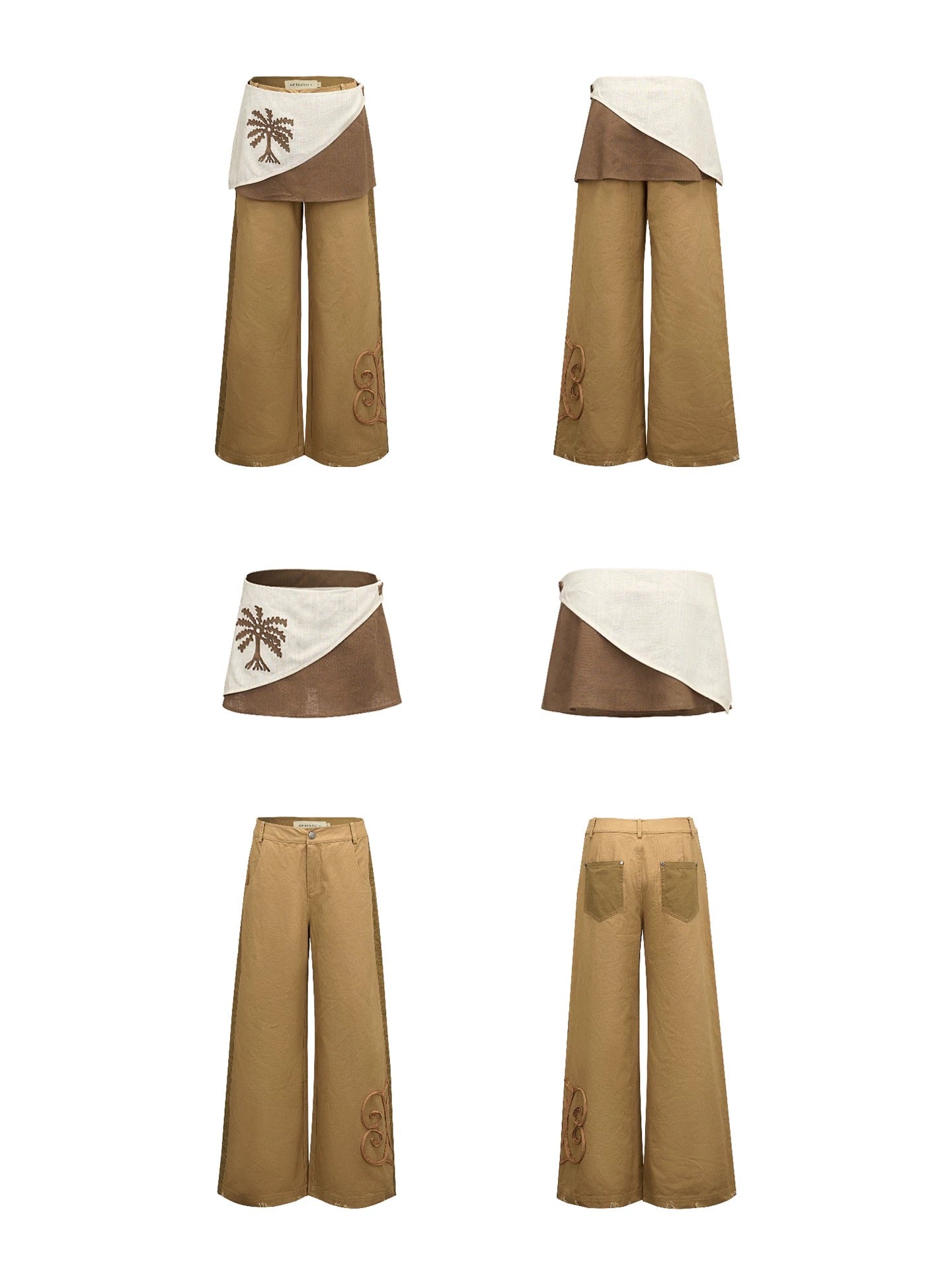 Totem Detachable Skirt Pants