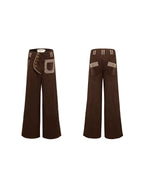 Mid-Rise Utility Trousers