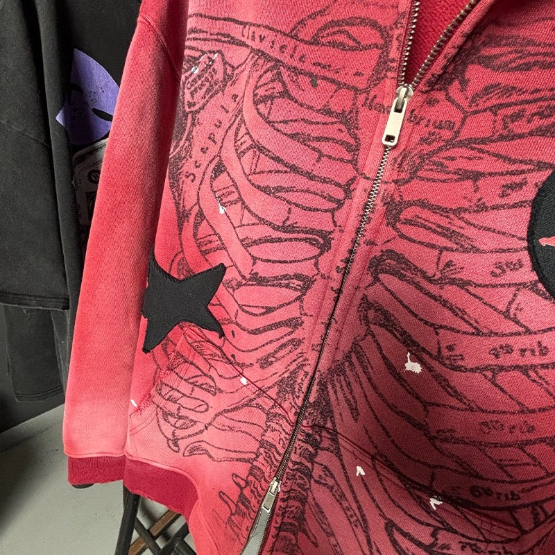 Remake Bone Hoodie