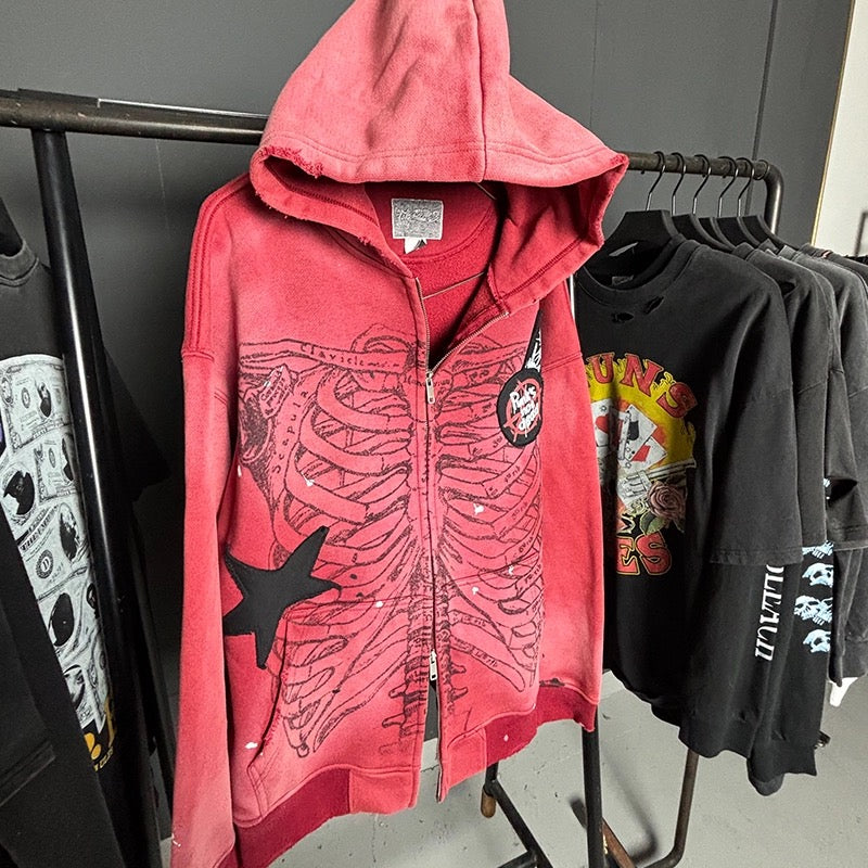 Remake Bone Hoodie