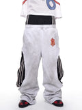 Double-Layer Wide Pants