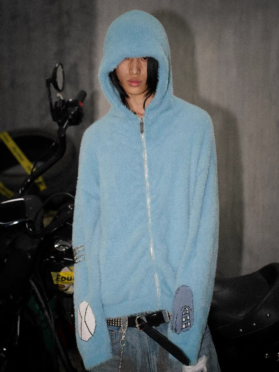 Cartoon Stitch Zip-Up