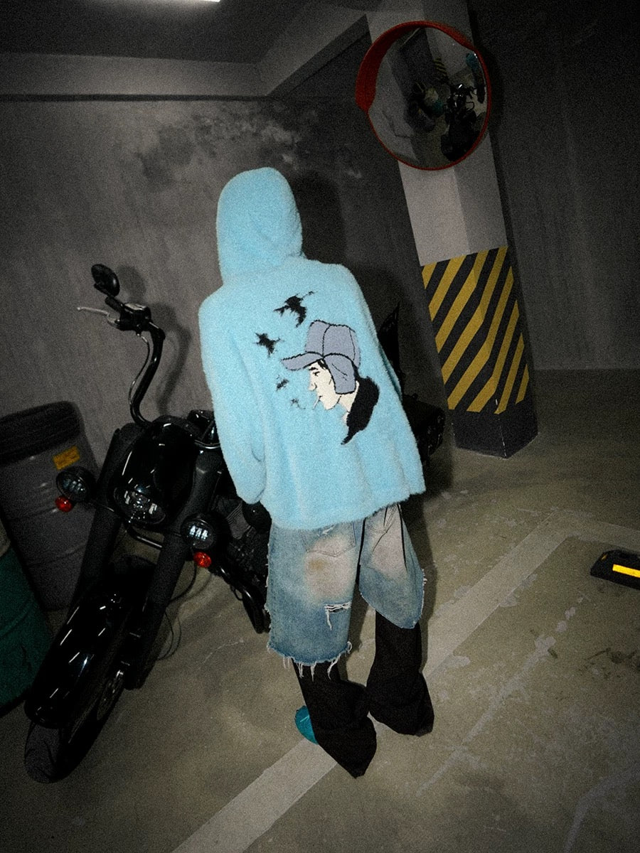 Cartoon Stitch Zip-Up