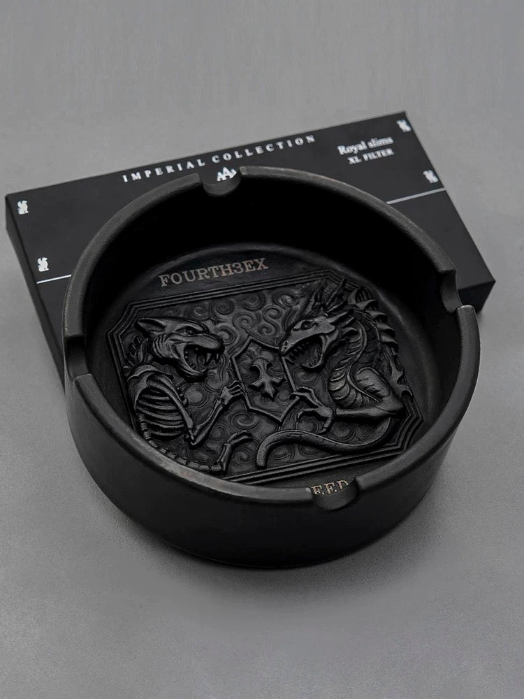 Tiger & Dragon Ashtray