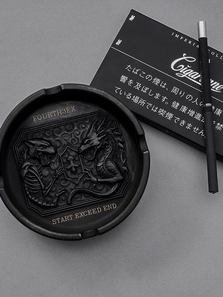 Tiger & Dragon Ashtray