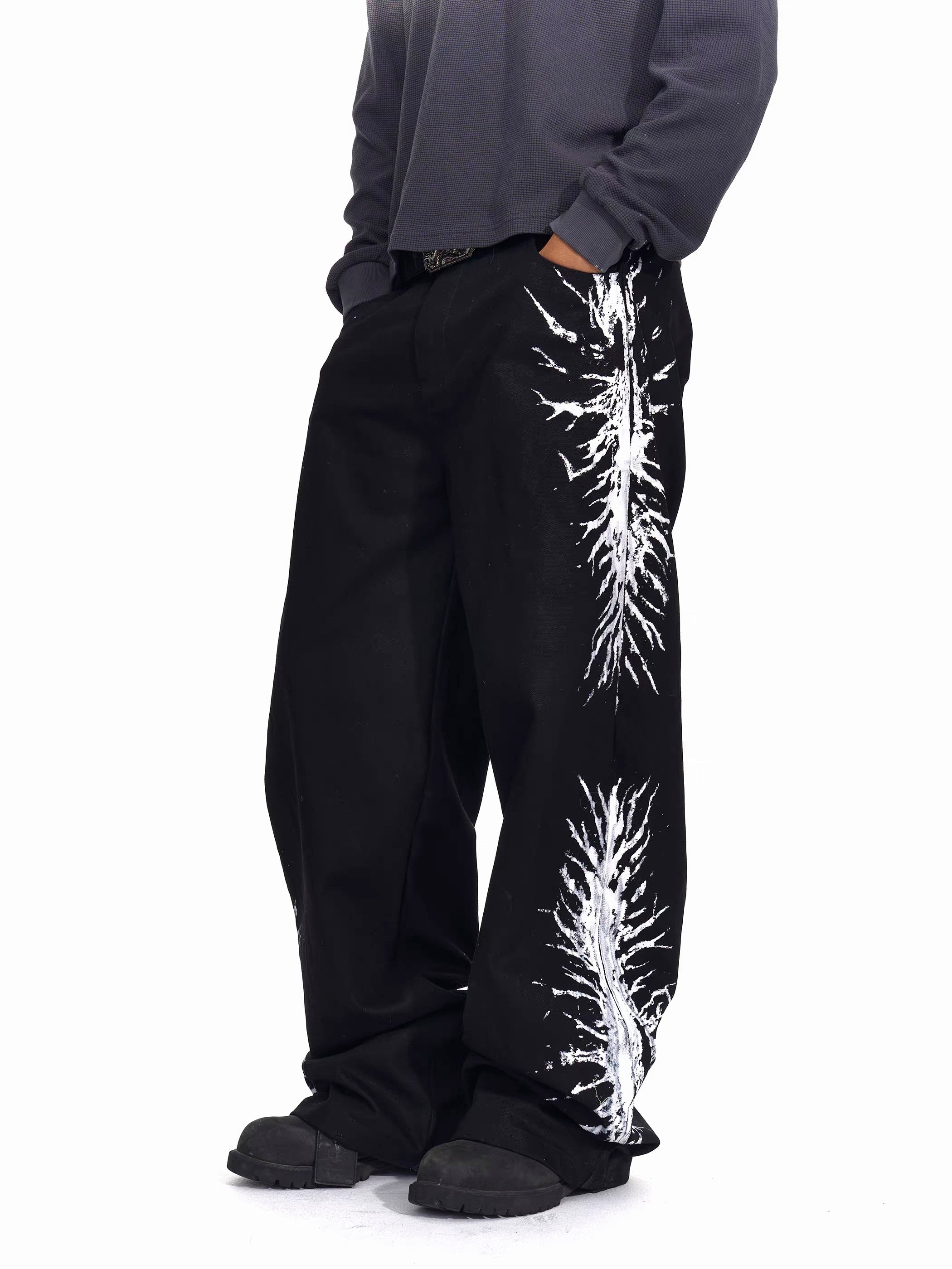 Thorn Print Pants