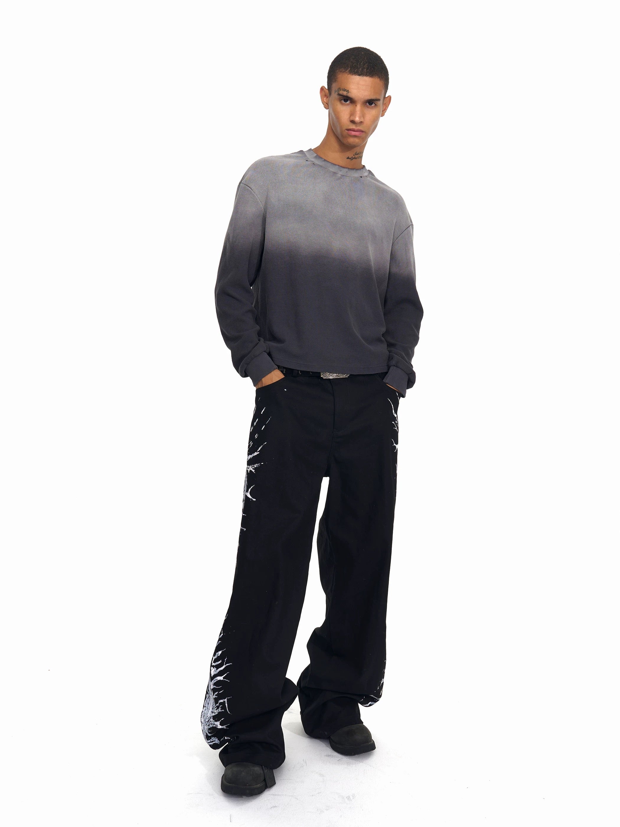 Thorn Print Pants