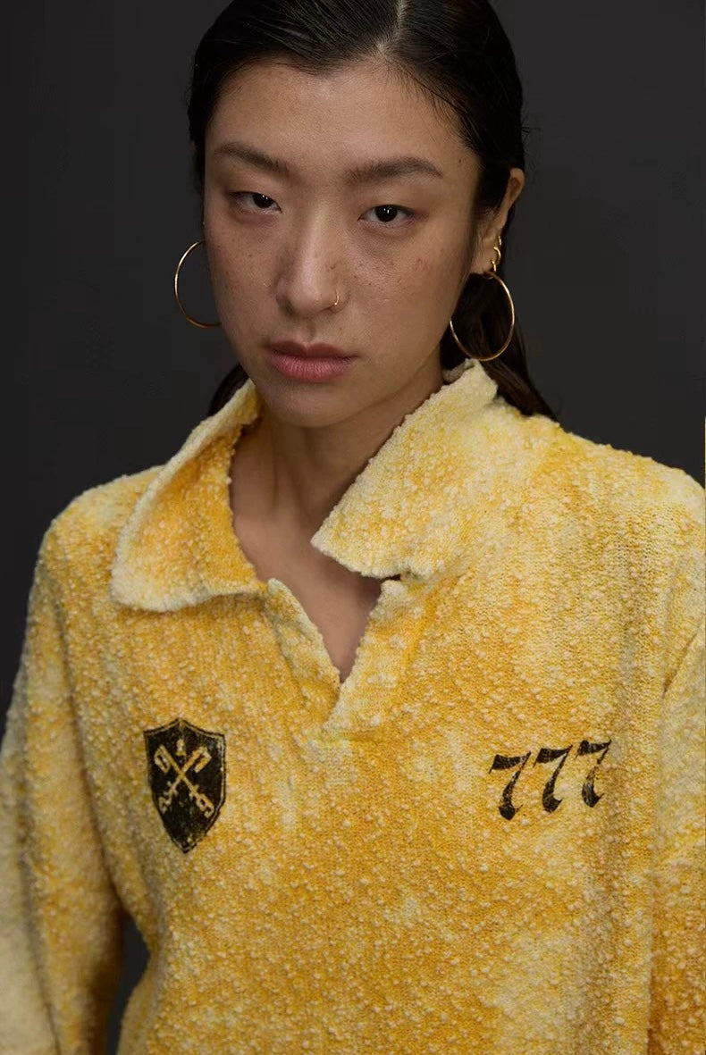 Grainy Washed Sweater